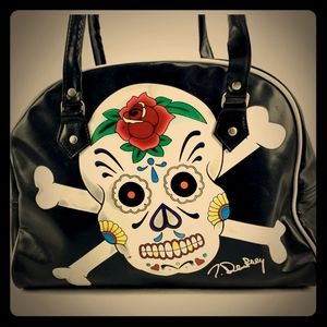 T Dempsey skull purse